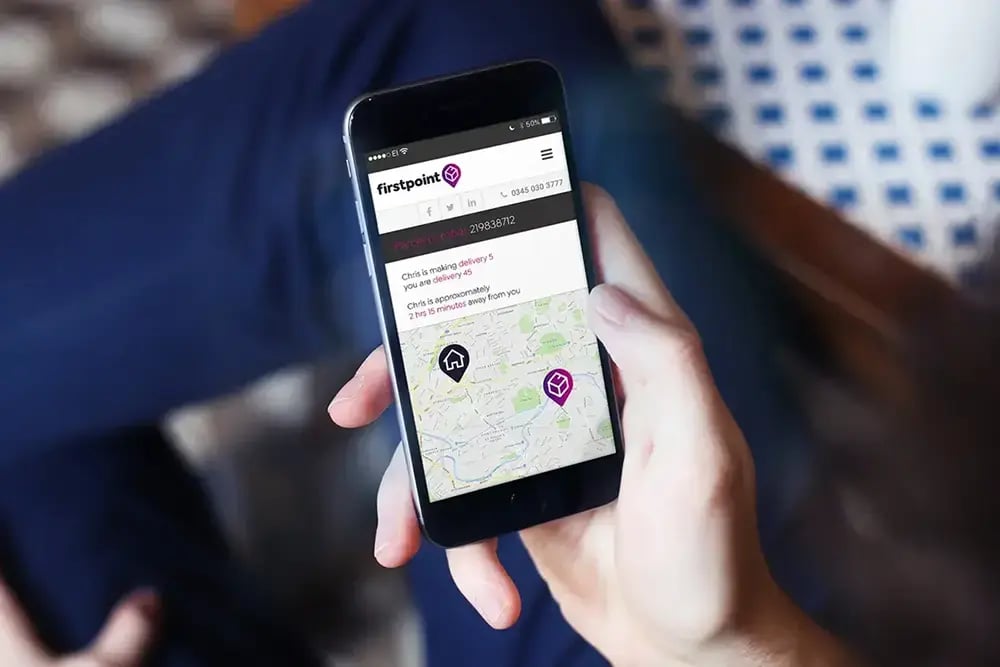 firstpoint app in hand