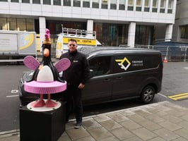 upUgo’s Feathers McGraw Statue Delivery Case Study image