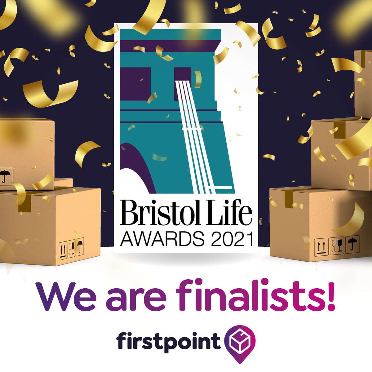 Over the moon to nominated as Finalists for the Bristol Life Awards!